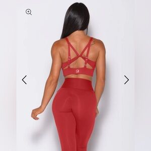 Bombshell Sportswear Impact Sports Bra Sunrise Red